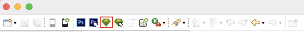 Sketch Import Wizard on the Storyboard workspace toolbar