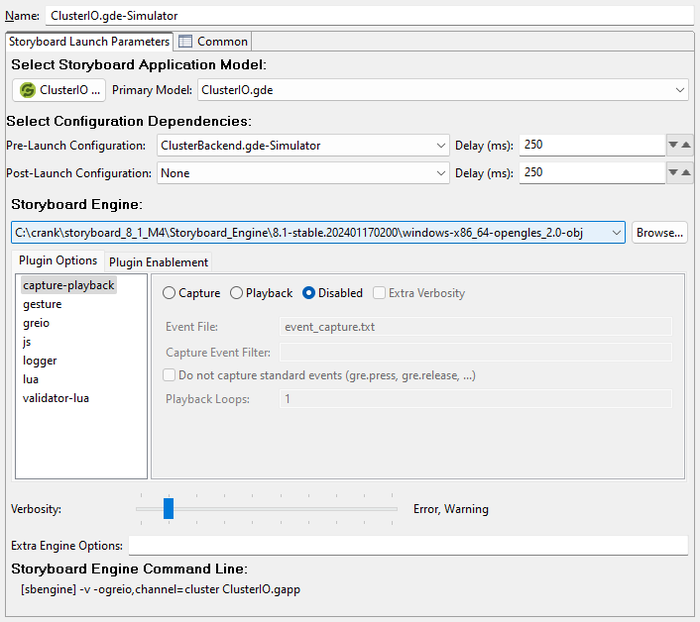 SimulatorLaunchConfigurationPrePost.png